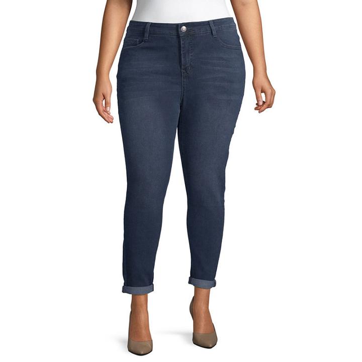 Angels Cuffed Modern Fit Jean - Plus
