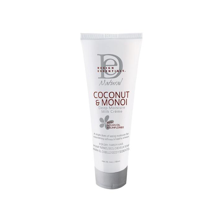 Design Essentials Coconut And Monoi Deep Moisture Milk Crme - 4 Oz.