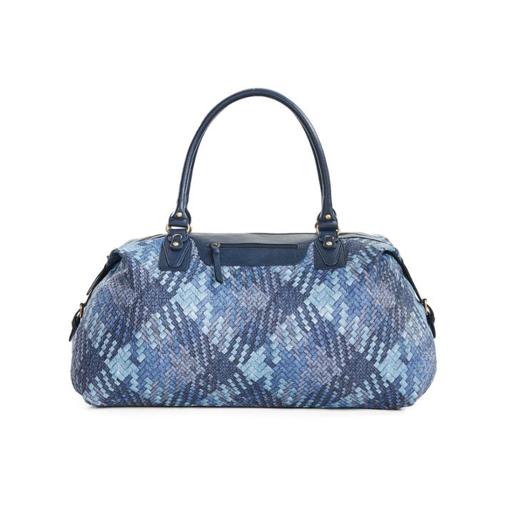 Bueno Of California Denim Woven Crossbody Bag