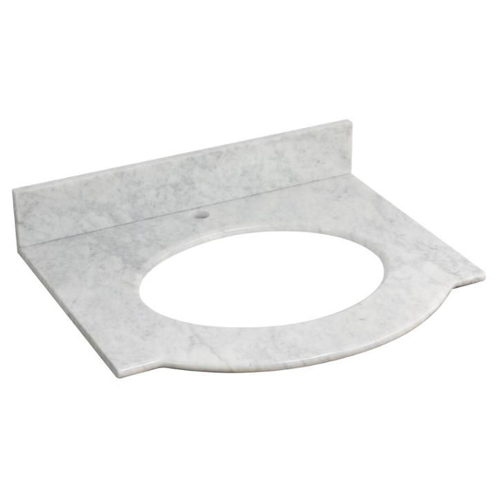 American Imaginations Marble Top Vanity Top