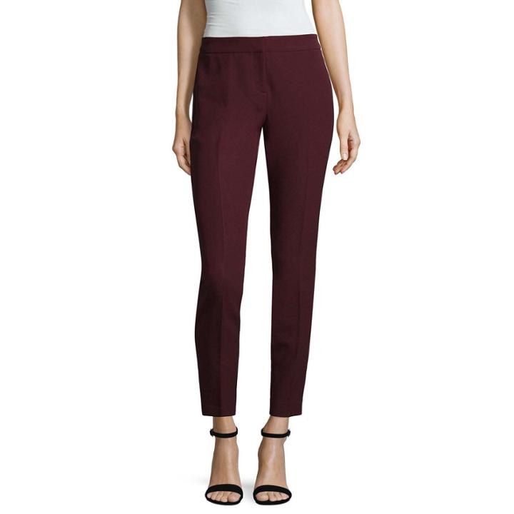 Worthington Luxe Stretch Slim Leg Pants