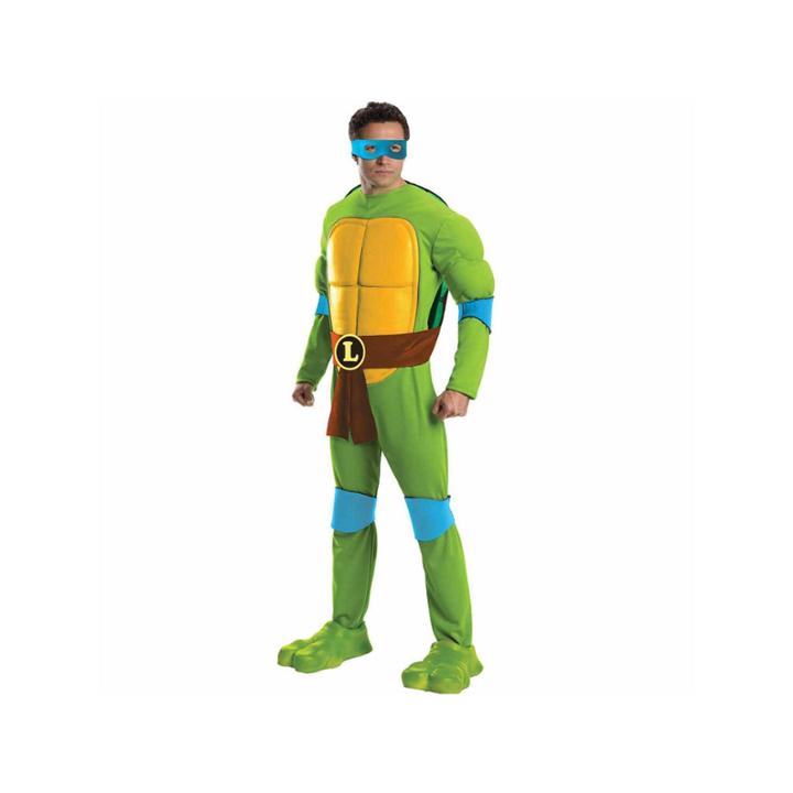 Teenage Mutant Ninja Turtles Deluxe Leonardo Adultcostume - One Size Fits Most