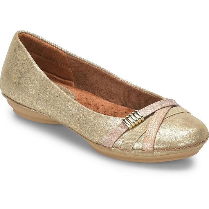 Eurosoft Shaina Womens Ballet Flats-wide