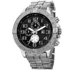 Italian Shoemakers Mens Silver Tone Strap Watch-j-78ssb