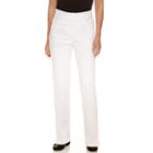Alfred Dunner Classics Stretch Pants-misses Short