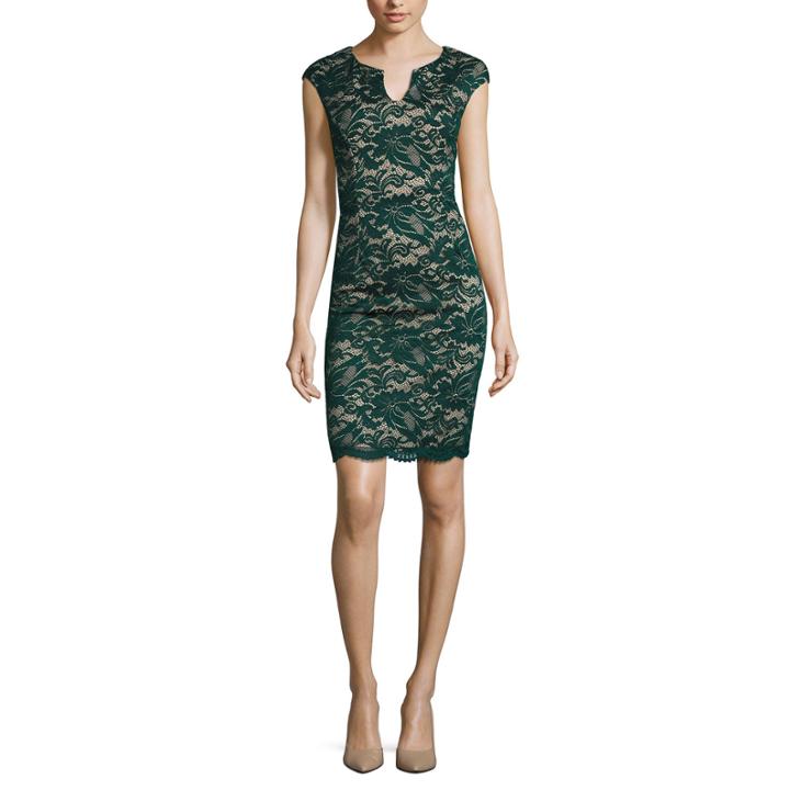 Luxology Short Sleeve Sheath Dress