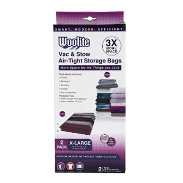2 Piece Xl Vacuum Storage Bags 26.5 X 39.5