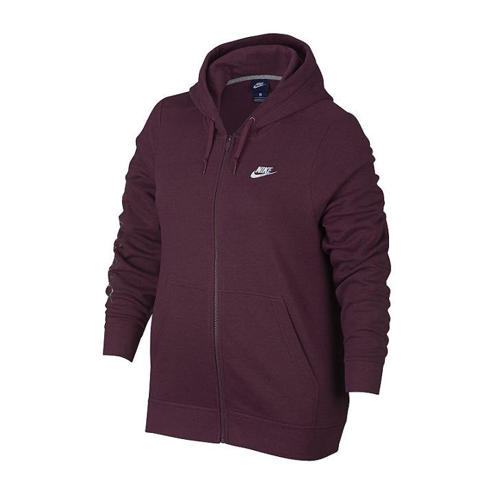 Nike Long Sleeve Knit Hoodie-plus
