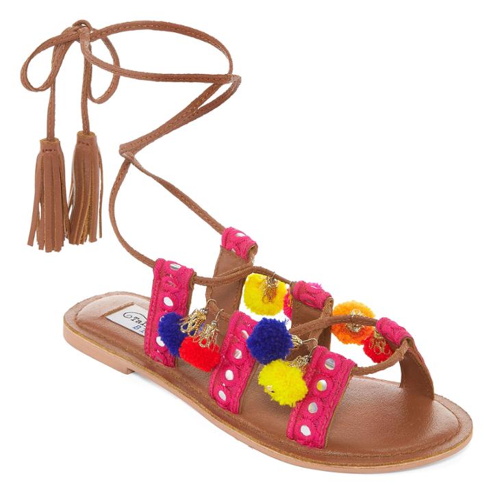 Tallulah Blu Party Party Womens Flat Sandals