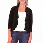Nina Leonard Chiffon Back Bolero