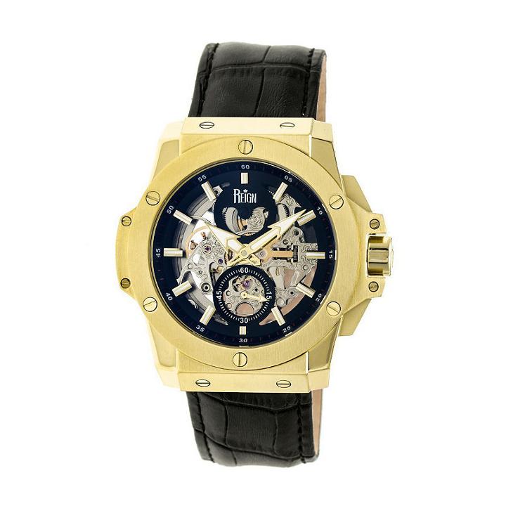 Reign Unisex Black Strap Watch-reirn4004