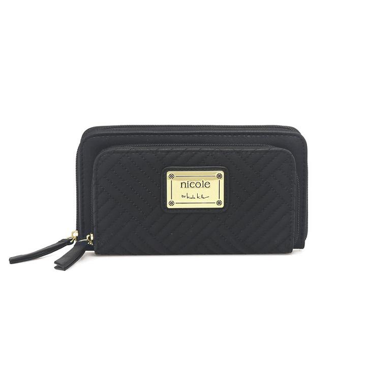 Nicole By Nicole Miller Charlotte Zip Around Wallet