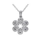 1/8 Ct. T.w. Diamond Sterling Silver Pendant Necklace