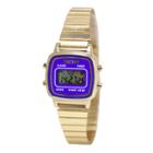 Decree Concepts Womens Blue Retro Digital Expansion Watch