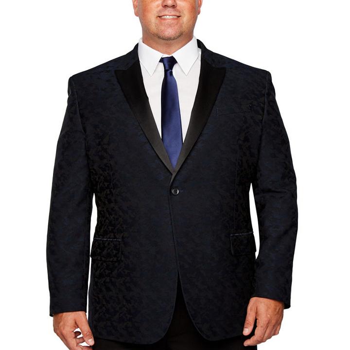 Jf J.ferrar Special Occasion Classic Fit Camouflage Sport Coat - Big And Tall