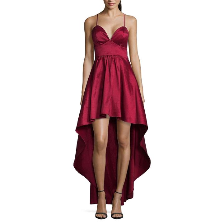 B. Darlin Sleeveless Red High Low Party Dress-juniors