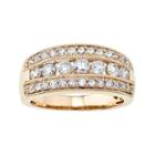 1 Ct. T.w. Diamond 10k Yellow Gold Band