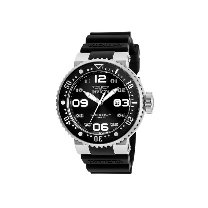 Invicta Pro Diver Mens Black Strap Watch-21518
