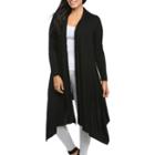 24/7 Comfort Apparel Women's Flowing Long Sleeve Shrug