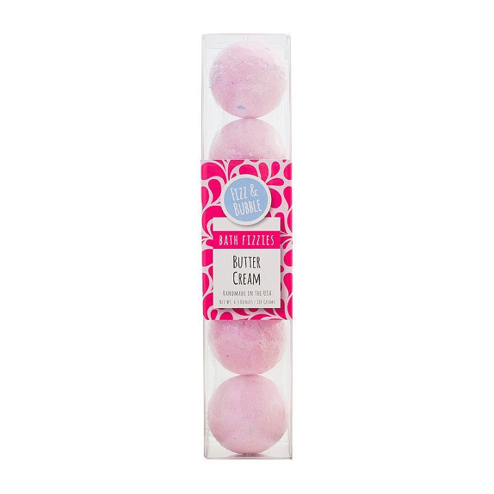 Fizz & Bubble Bath Fizzy 5 Pack - Buttercream