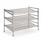 Seville Classics 3-tier Mesh Multi-position Utility Shoe Rack