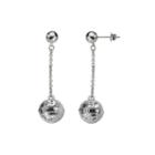 Star Wars Stainless Steel 3d Death Star Earrings