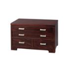 Brown Tea 3-drawer Jewelry Box