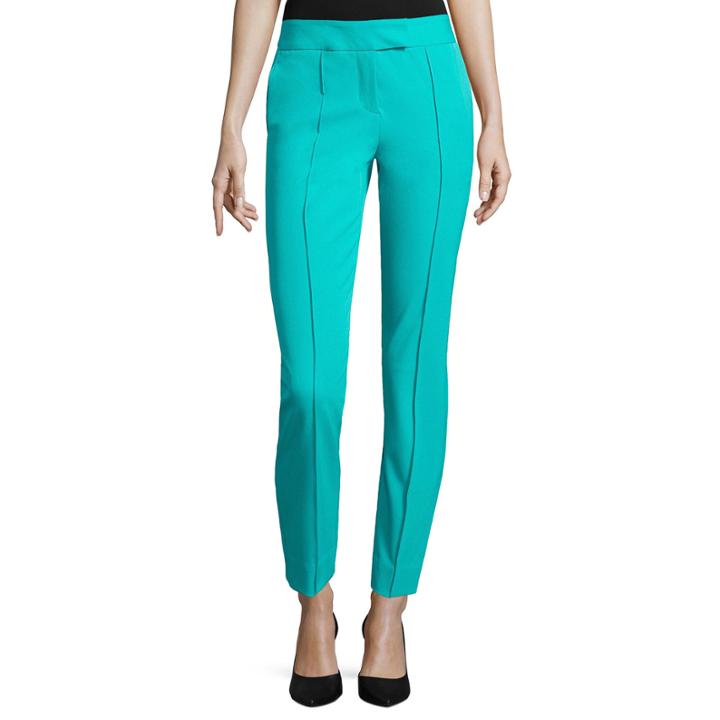 Worthington Tab Waist Ankle Pants - Tall