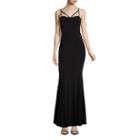 City Triangle Sleeveless Fitted Gown-juniors