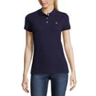 U.s. Polo Assn. Short Sleeve Knit Polo Shirt - Juniors