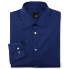 Jf J. Ferrar Solid Dress Shirt - Slim Fit