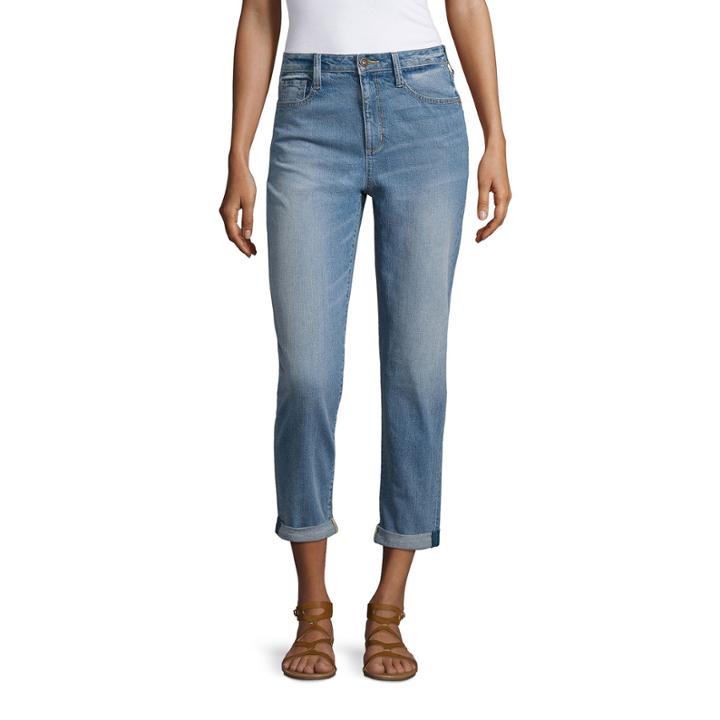 Arizona High-rise Mom Jeans-juniors