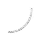 Made In Italy Sterling Silver 20 5.2mm Figaro Chain