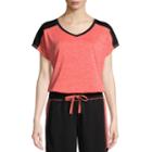 St. John's Bay Active Short Sleeve T-shirt-womens