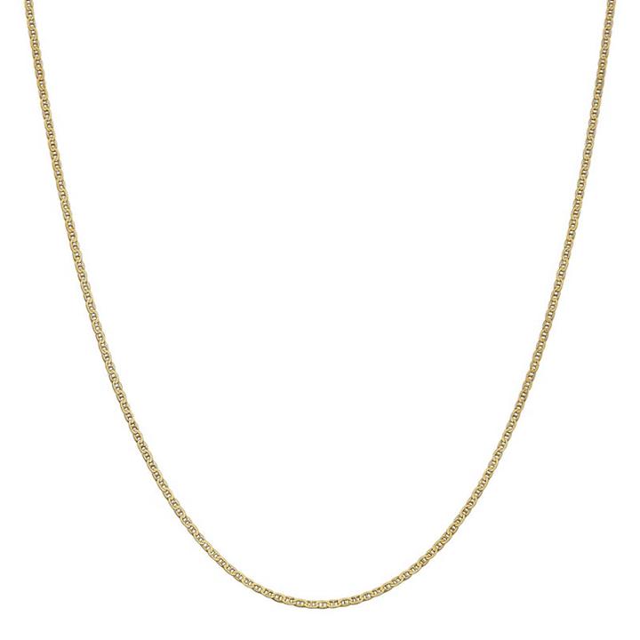 Solid Anchor 16 Inch Chain Necklace