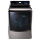 Lg 9.0 Cu. Ft. Mega Large Capacity Turbosteam&trade; Dryer With Easyload&trade; Door - Dlex7700ve