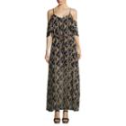 I Jeans By Buffalo Cold Shoulder Maxi Dress