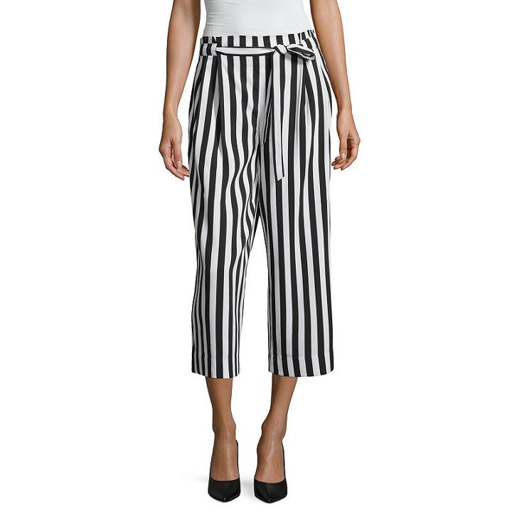 Worthington Paperbag Wide Capri - Tall Inseam 25