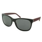 Burberry Sunglasses - 4183 / Frame: Black With Redtemples Lens: Gray