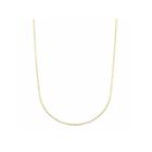 Limited Quantities! 14k Yellow Gold Polished Box 0.54mm Chain Necklace