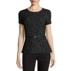 Liz Claiborne Short Sleeve Crew Neck T-shirt