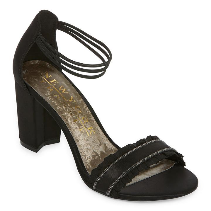 New York Transit Night Light Womens Heeled Sandals