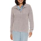 Alfred Dunner Northern Lights Long Sleeve Cardigan