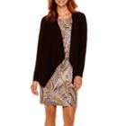 R & K Originals Long-sleeve Paisley Print Jacket Dress