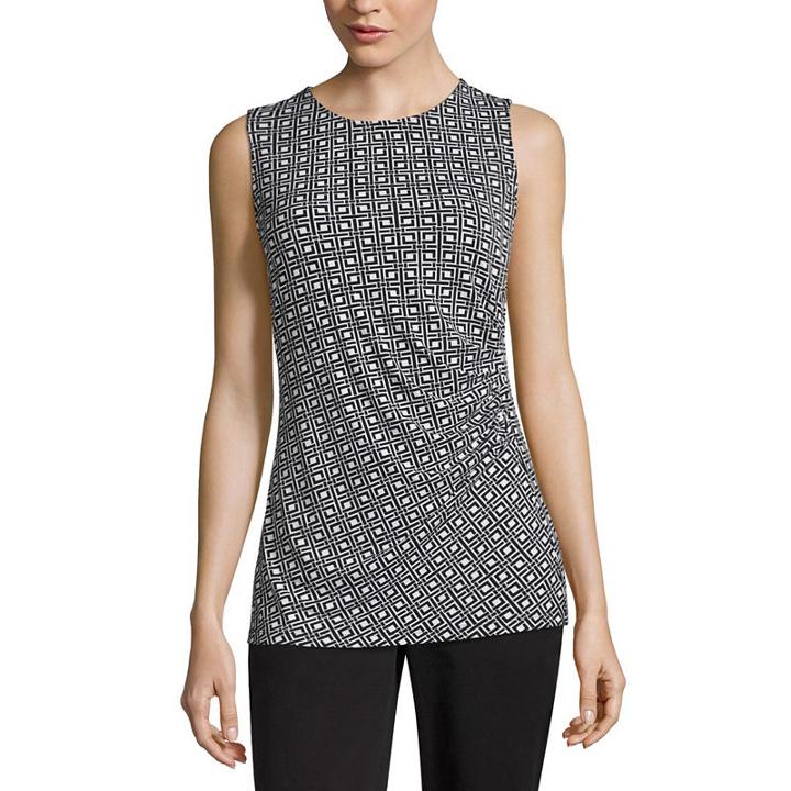 Liz Claiborne Sleevless Shell - Tall