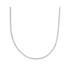 Silver Reflections&trade; Sterling Silver Flat Matte Snake 24 Chain Necklace