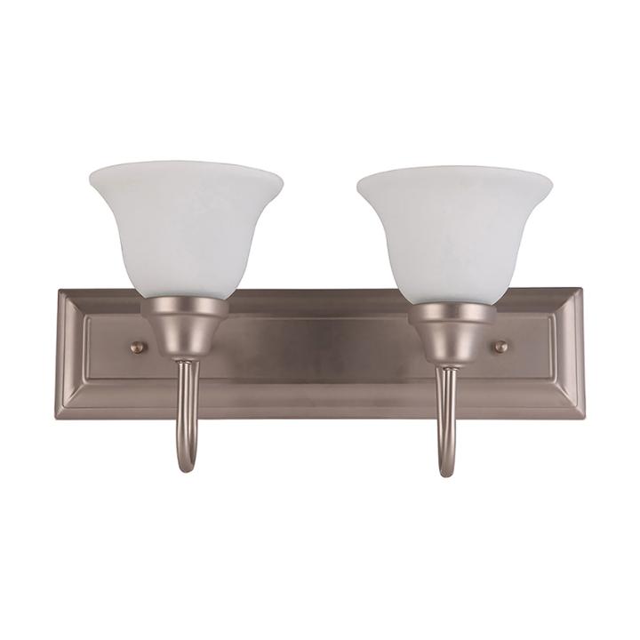 Karly 2-light Silver Bath Vanity