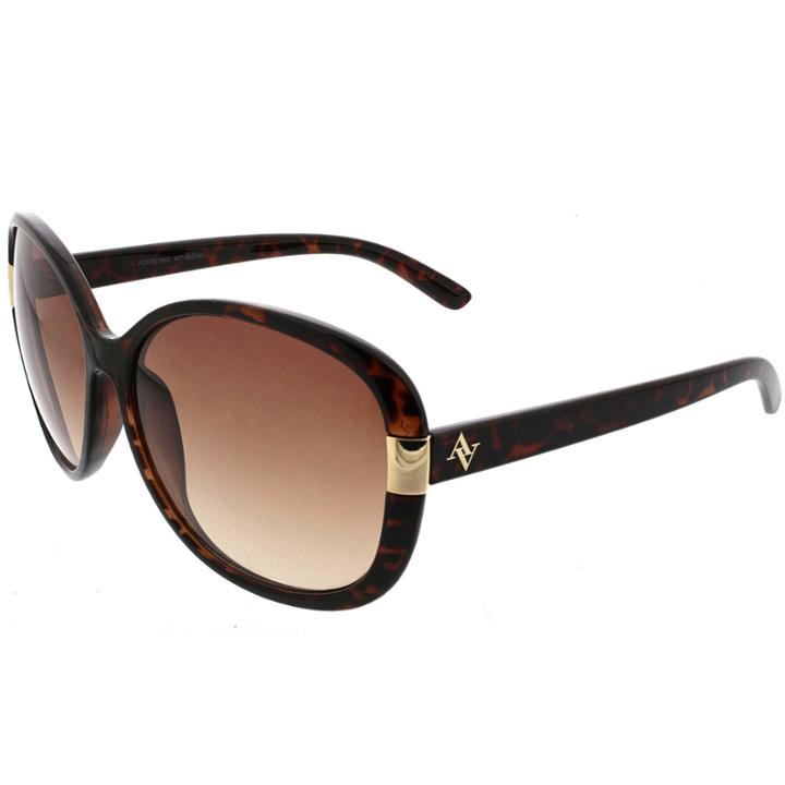 Adrienne Vittadini Full Frame Round Sunglasses
