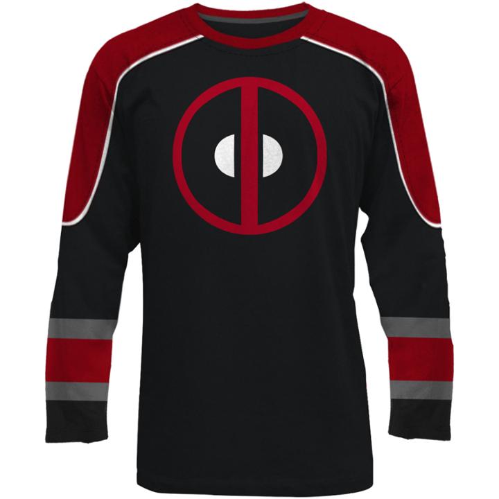 Novelty Season Long Sleeve Marvel Graphic T-shirt