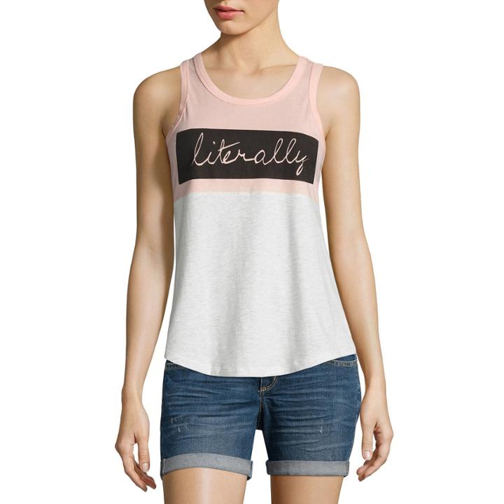 Literally Tank Top-junior